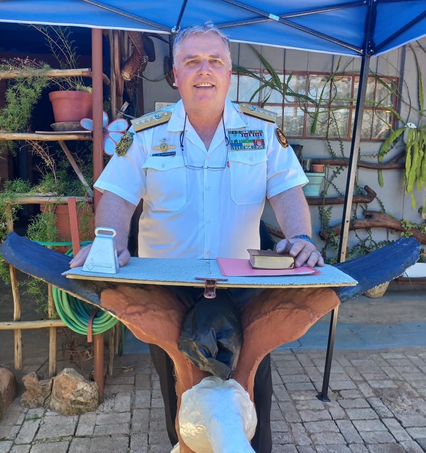 Wedding ceremony by Dr. Gerrit Rademeyer in Colesberg